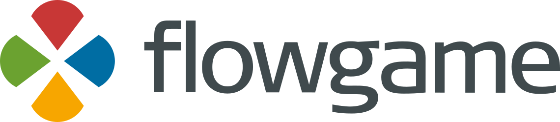 flowgame-logo + lettering
